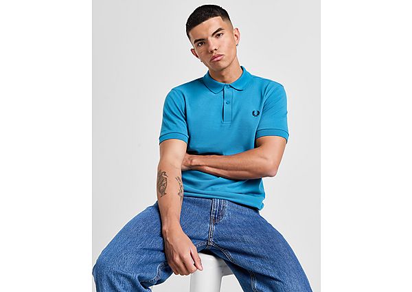 Fred Perry Core Short Sleeve Polo Shirt Blue