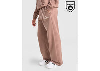 adidas Originals Girls' Logo Wide Leg Joggers brown