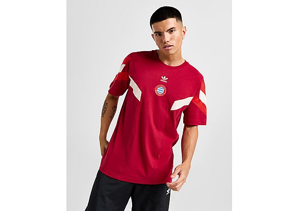 Adidas Originals Fc Bayern Munich Og T-Shirt Red