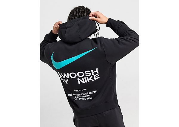 Nike Swoosh Hoodie Black