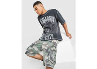 Ed Hardy Waffle Panther T-Shirt black