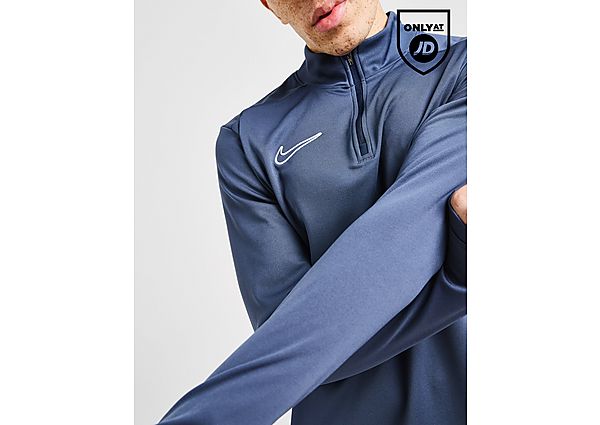 Nike Academy 14 Zip Top Thunder Blue