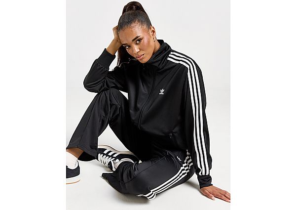 adidas Originals Oversized Firebird Track Top Black