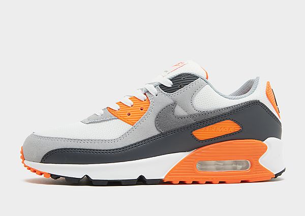 Nike Air Max 90 Summit White/Safety Orange/Dark Smoke Grey/Smoke Grey