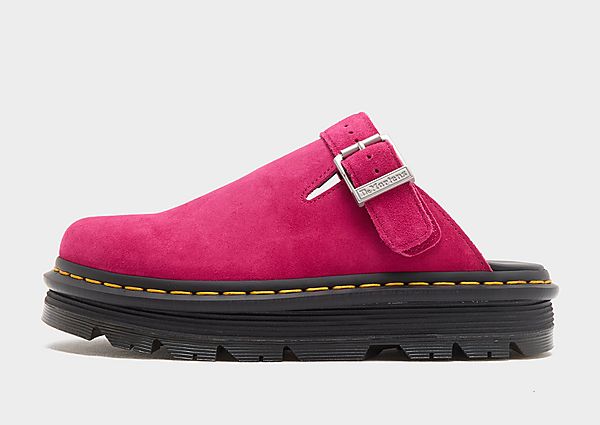 Dr. Martens ZebZag Suede Mules Women's