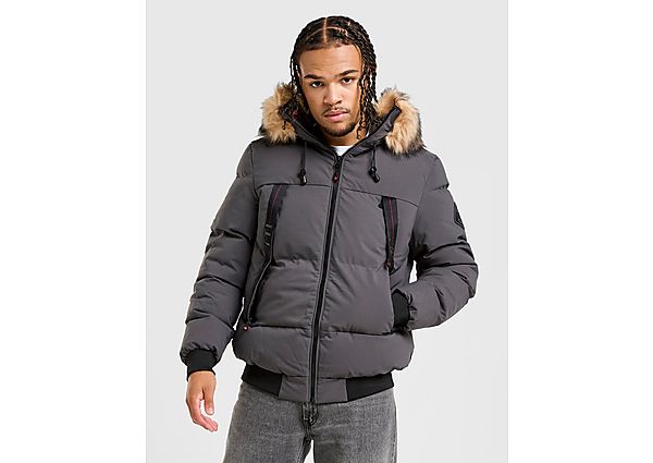 Zavetti Canada Navax Short Parka Jacket grey