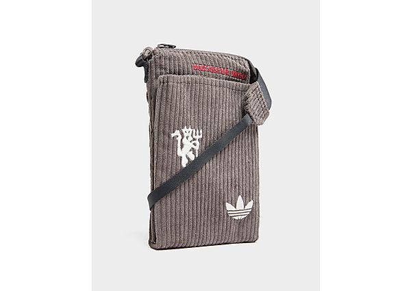 adidas Originals Manchester United FC Small Items Bag Charcoal Off White