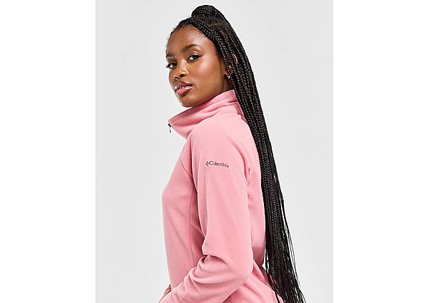 Columbia Glacial Polar Fleece 1 4 Zip Top Pink