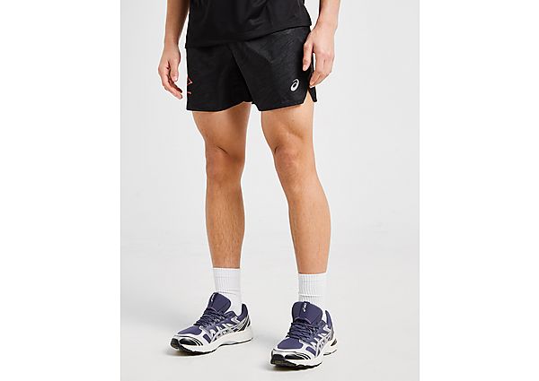 ASICS FujiTrail All Over Print Shorts Black