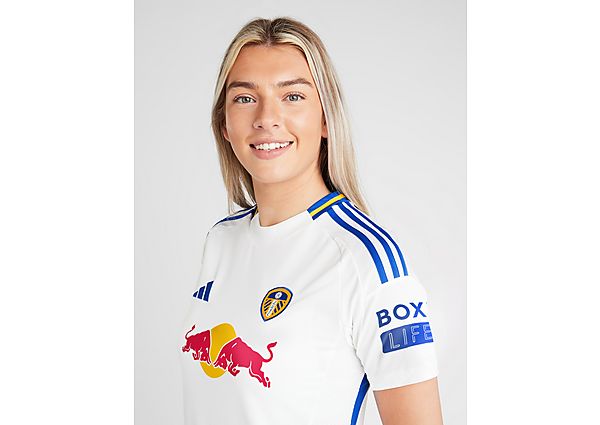 adidas Leeds United FC 2024/25 Home Shirt Women's White