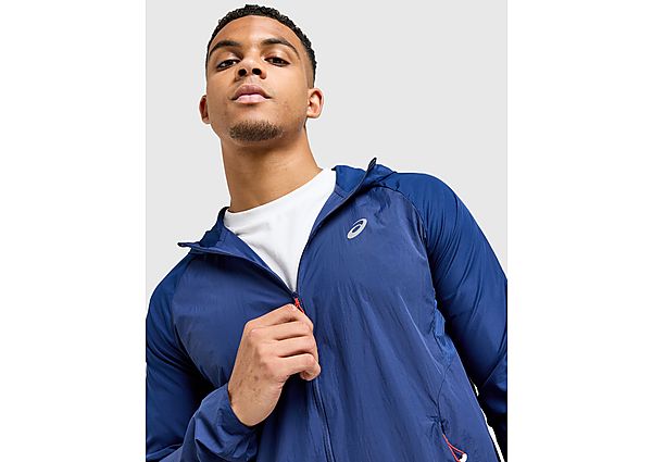 ASICS Road Packable Jacket Blue