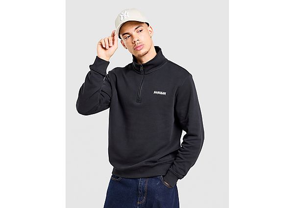 Napapijri Left Chest Terry 1/2 Zip Sweatshirt