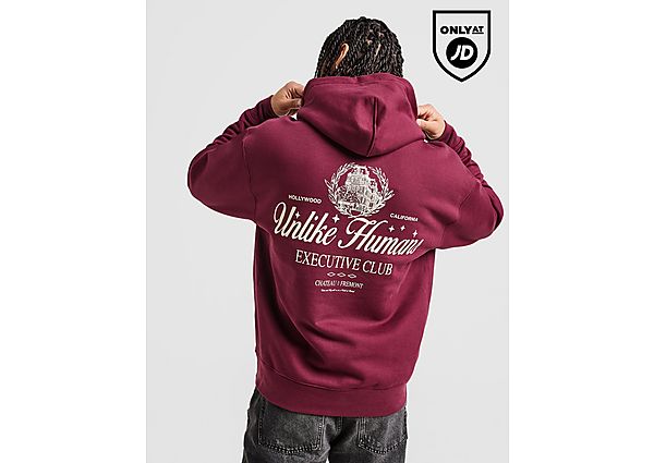 Unlike Humans Fremont Hoodie Red