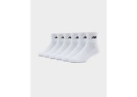 New Balance 6-Pack Quarter Socks white