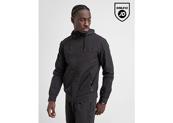 EA7 Emporio Armani Woven Tech Full Zip Hoodie