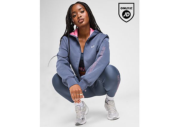 Under Armour Double Wordmark Cropped Hoodie