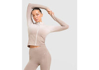 Trailberg Evocurve Seamless Full Zip Top Beige