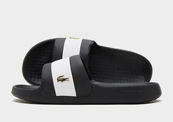 Lacoste Serve Pin Slides Black