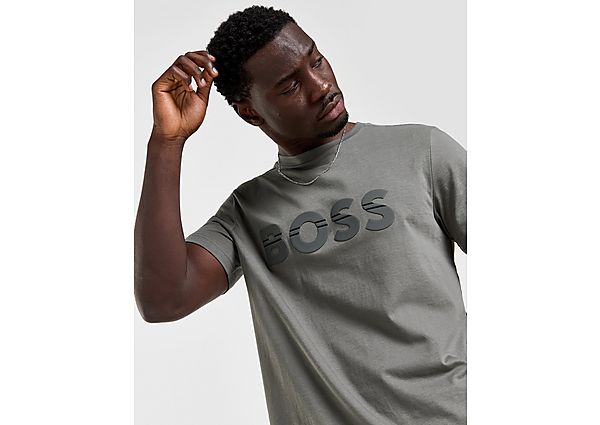 BOSS Bold Logo T Grey