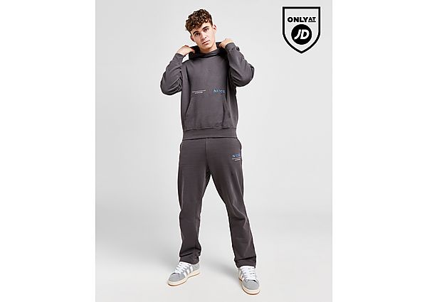 Nicce Script Essential Tracksuit Grey