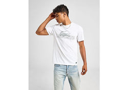 Lacoste Croc Logo T White