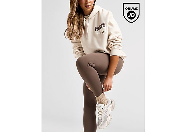 New Balance Fitness Club Hoodie Beige