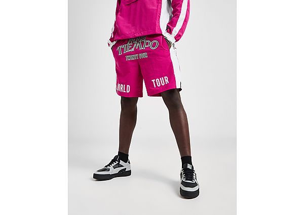 PUMA x Mas Tiempo Woven Shorts Pink