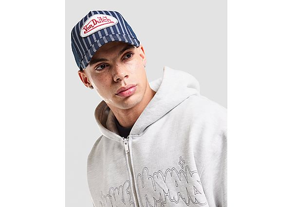 Von Dutch Stripe Trucker Cap