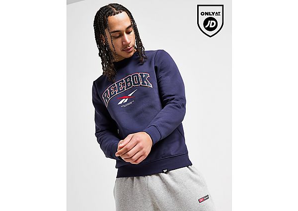 Reebok Albany Crew Sweatshirt Blue