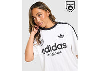 adidas Originals Football Oversized T-Shirt white