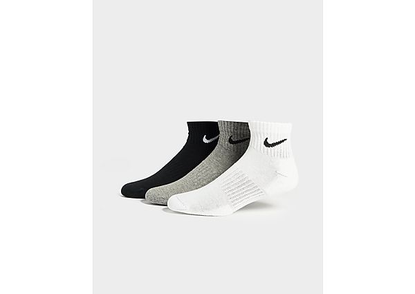 Nike  Everyday Cushioned Training Ankle Socks (3 Pairs) White