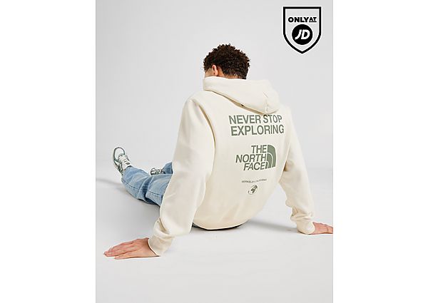 The North Face Notes Oversized Hoodie Ecru