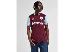 Umbro West Ham United FC 2024/25 Home Shirt Burgundy -, Burgundy Burgundy