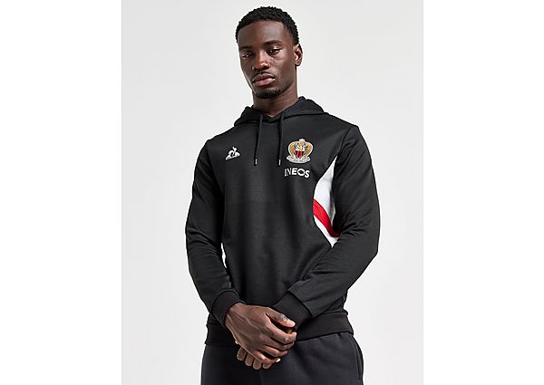 Le Coq Sportif OGC Nice Pre Match Hoodie Black