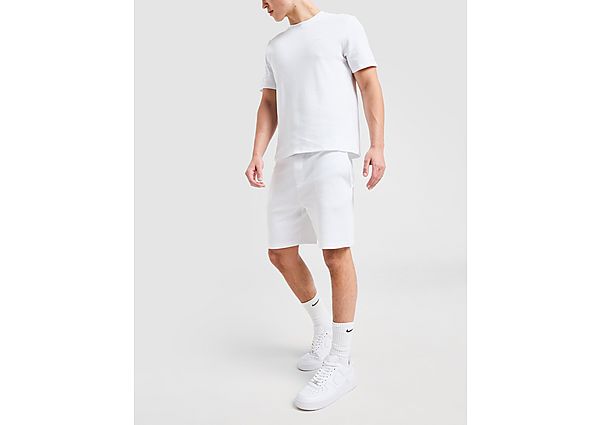 BOSS Waffle Shorts white