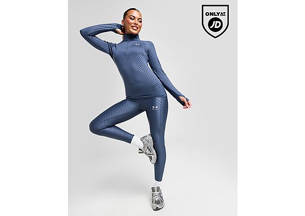 Under Armour Embossed All Over Print Tights Grey