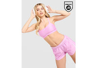 Under Armour Strappy Mesh Sports Bra pink