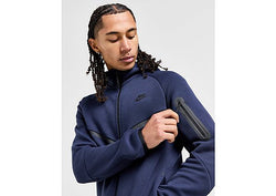 Nike Tech Fleece Full Zip Hoodie Navy