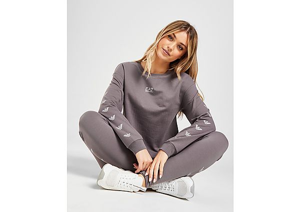 EA7 Emporio Armani Repeat Eagle Crew Sweatshirt