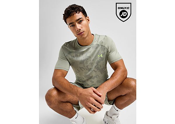 Under Armour Heatgear Camo T-Shirt Green