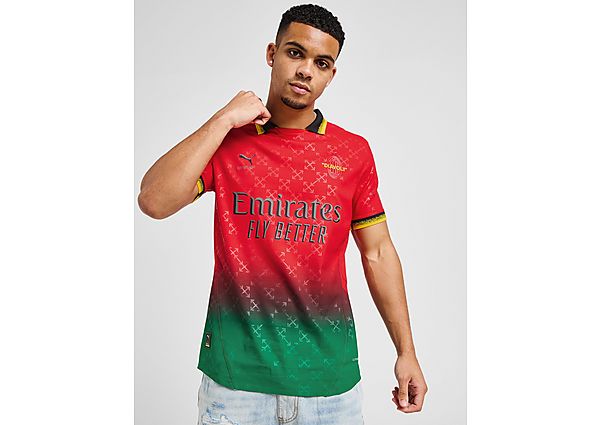 PUMA AC Milan x OffWhite Match Shirt Red