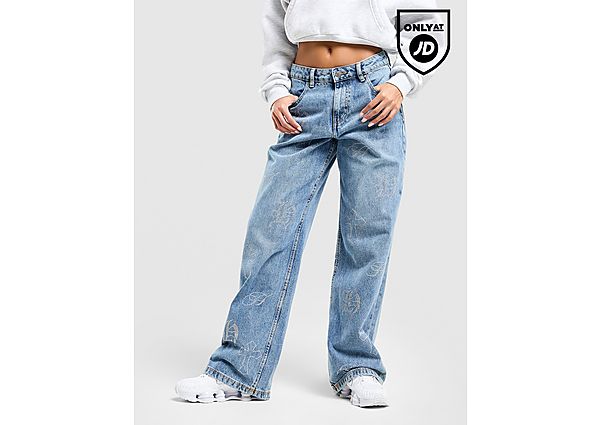 Hoodrich Crystal Diamante Jeans