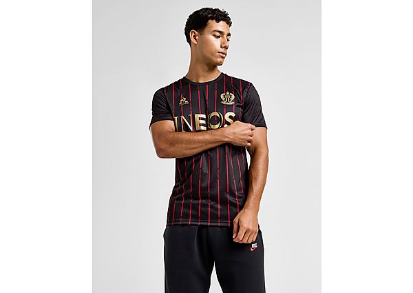 Le Coq Sportif OGC Nice Pre Match Shirt - Black 