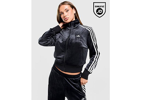 adidas Originals Velour 3-Stripes Track Top