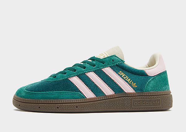 adidas Originals Handball Spezial Women's Collegiate Green   Clear Pink   Cream White