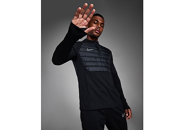 Nike Academy Winter 1/4 Zip Top Black/Grey