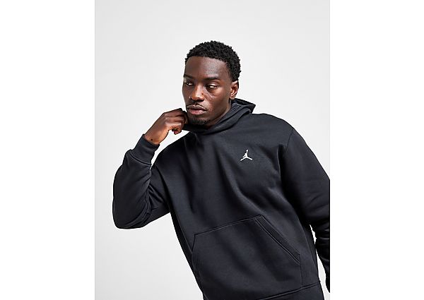 Jordan Essential Fleece Hoodie Black White