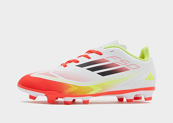 adidas F50 Club FG Junior White