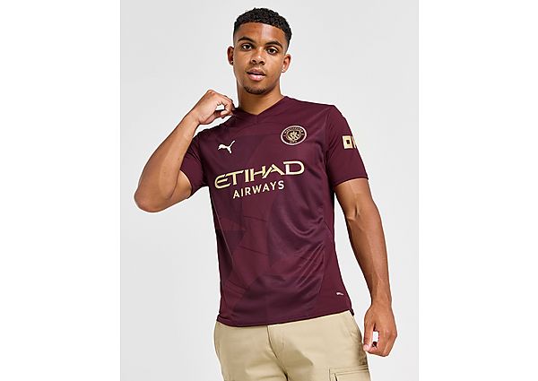 PUMA Manchester City FC 202425 Third Shirt Burgundy