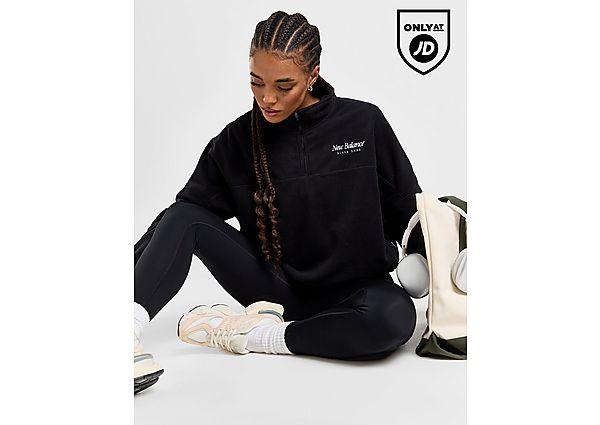 New Balance Script Polar Fleece Top